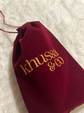 Khussa & Co Velvet dust bag